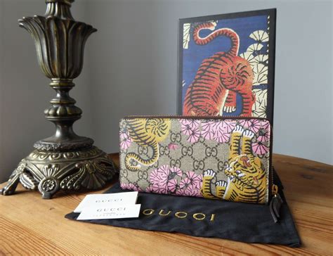 gucci tiger long wallet|gucci bengal tiger wallet.